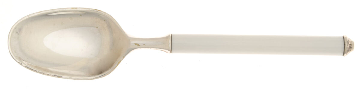 Variation White (Sterling) Hollow Handle Oval Place Spoon,Sterling Bowl by Rosenthal-1