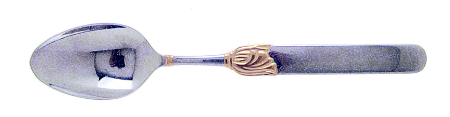 Fontenay Gold (Stainless, Gold Accent) Teaspoon by Sasaki-1