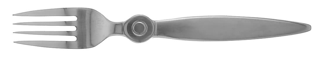 Propeller (Stainless) Individual Salad Fork by Sasaki-1