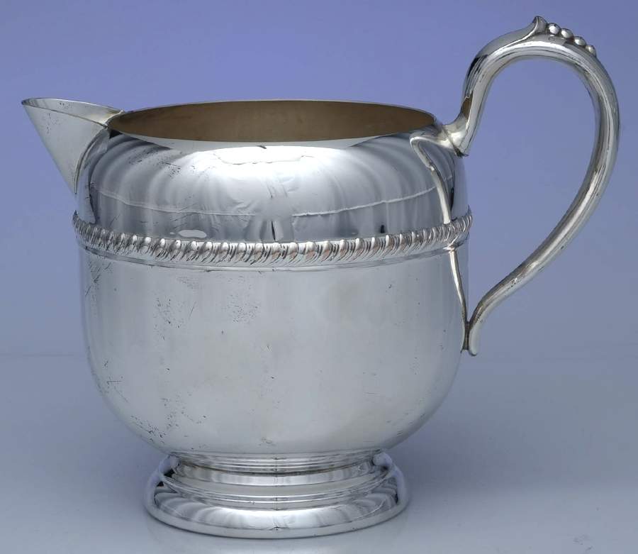 Silverplate Hollowware Silverplate Water Pitcher by Sheridan Silver Co-1