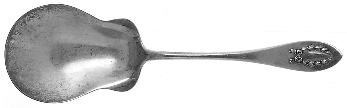 Napoleonic (Sterling, 1905) Large Solid Berry/Casserole Spoon by Shreve Silver-1