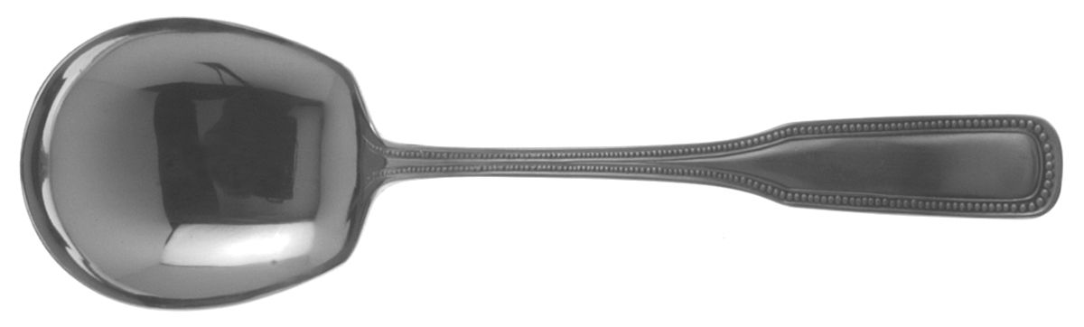 1776 (Stainless) Solid Smooth Casserole Spoon by Salem-1