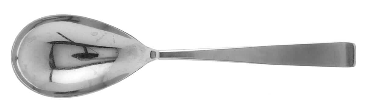Cora (Stainless, Holland) Solid Salad Serving Spoon by Sola-1