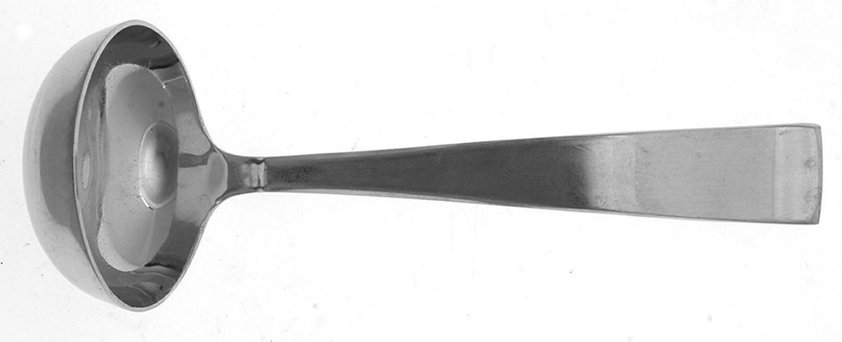 Cora (Stainless, Holland) Solid Piece Cream Ladle by Sola-1