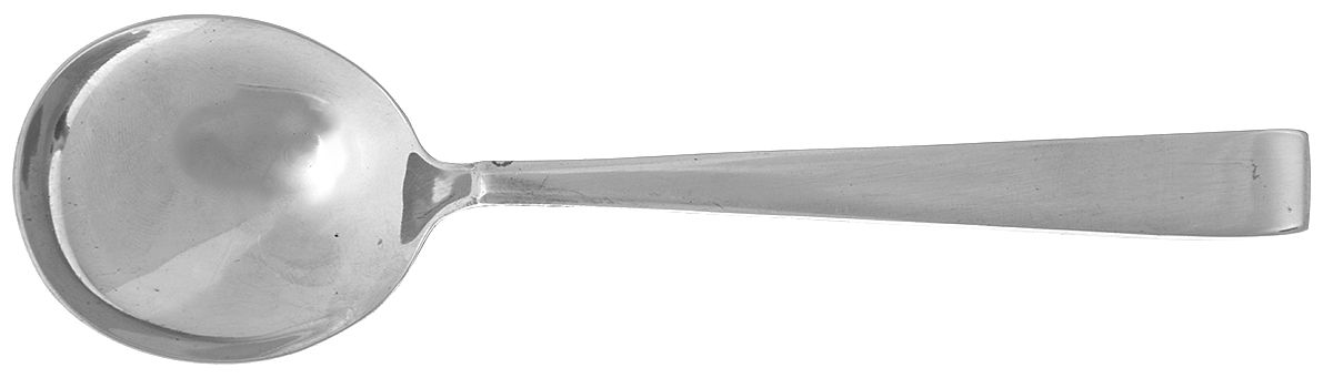 Cora (Stainless, Holland) Round Bowl Soup Spoon (Gumbo) by Sola-1