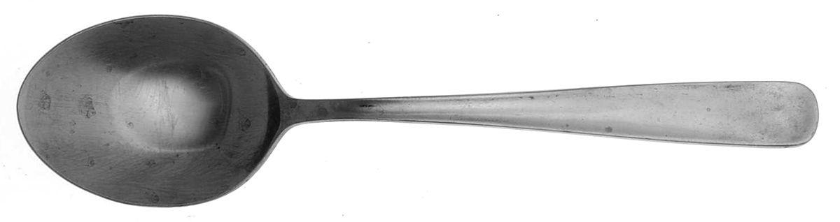 SOO1 (STAINLESS) Place/Oval Soup Spoon by Sohnaco-1