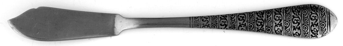 Pandora (Stainless) Flat Handle Master Butter Knife by Stanley Roberts-1