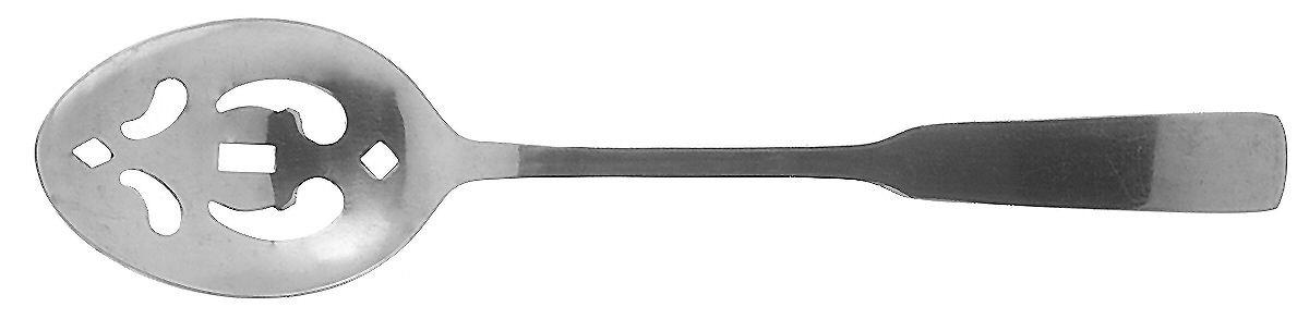 Plymouth Cove (Stainless) Pierced Tablespoon (Serving Spoon) by Stanley Roberts-1