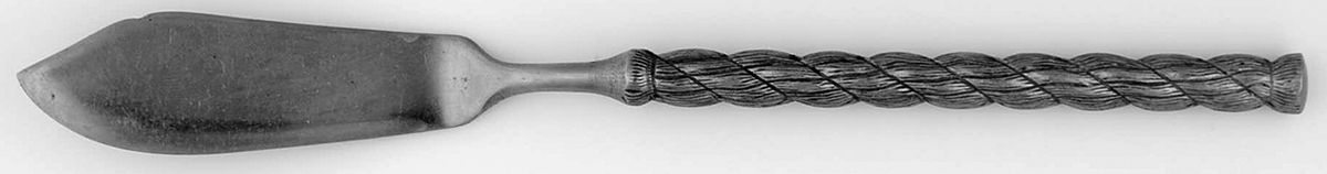 Straita (Stainless) Flat Handle Master Butter Knife by Stanley Roberts-1