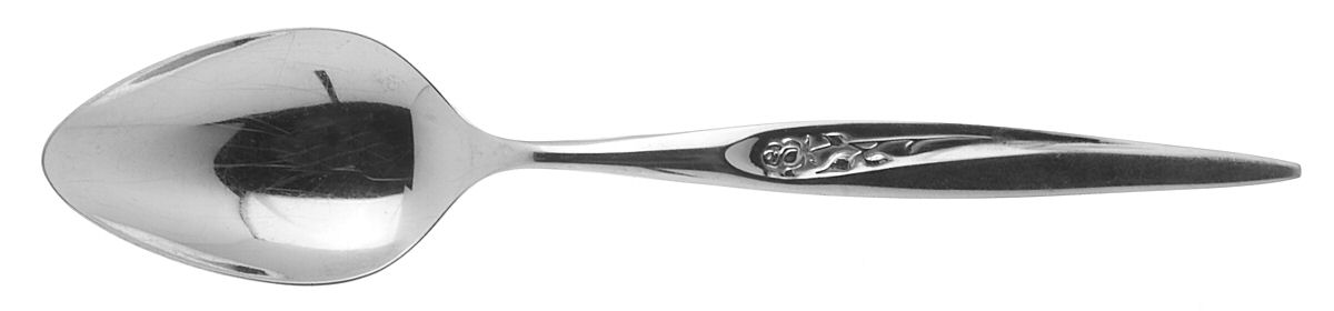Gentle Rose (Stainless) Tablespoon (Serving Spoon) by Sears Roebuck-1