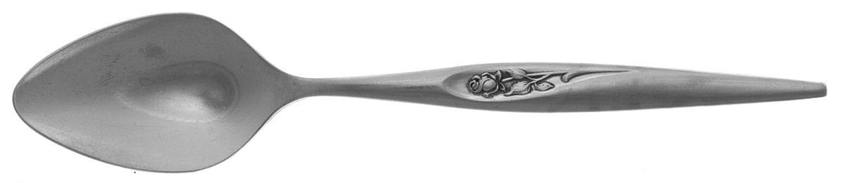 Gentle Rose (Stainless) Teaspoon by Sears Roebuck-1