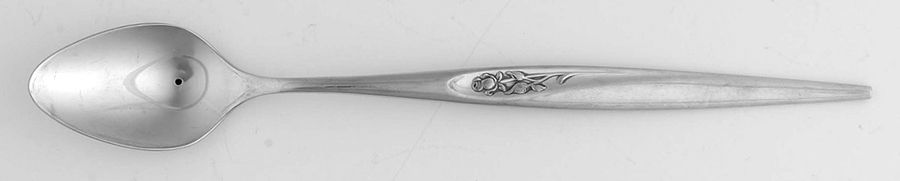 Gentle Rose (Stainless) Iced Tea Spoon by Sears Roebuck-1