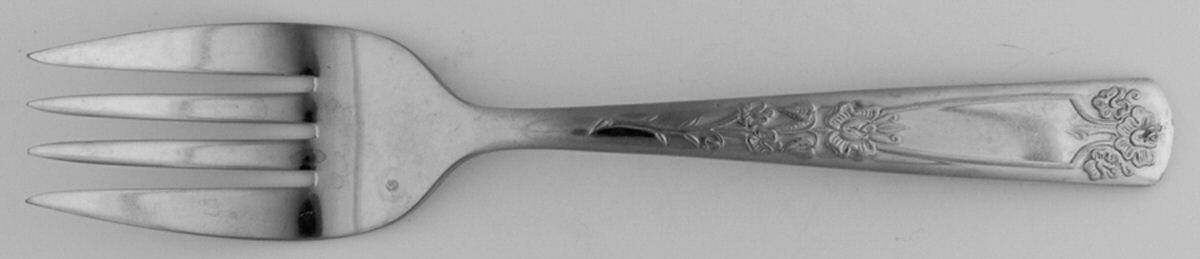 Rose (Stainless) Individual Salad Fork by Sears Roebuck-1
