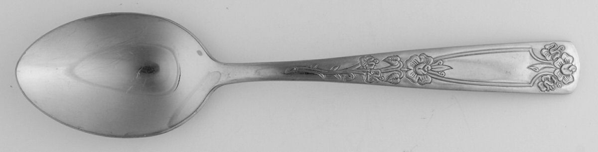 Rose (Stainless) Teaspoon by Sears Roebuck-1
