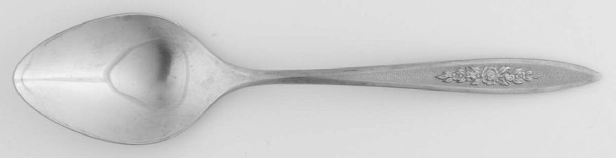 SRS6 (STAINLESS) Place/Oval Soup Spoon by Sears Roebuck-1