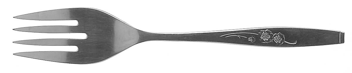 Fancy Free (Stainless) Medium Solid Cold Meat Serving Fork by Style House-1