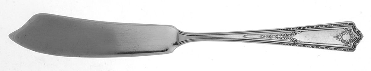 Bridal Flowers Flat Handle Master Butter Knife by Society Deluxe-1