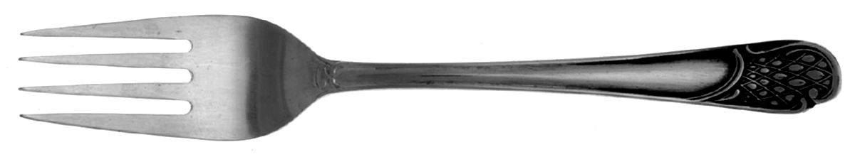 Bordeaux (Stainless, Not Pierced) Individual Salad Fork by Stanley Roberts-1