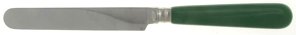 Cambridge-Green (Stainless) Blunt Solid Knife by SCOF (France)-1