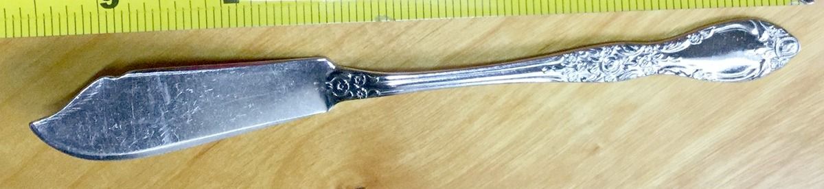 SNF4 Flat Handle Master Butter Knife by Sango-1