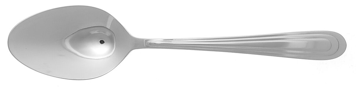 Saturn (Stainless) Solid Serving Spoon by Splendide-1