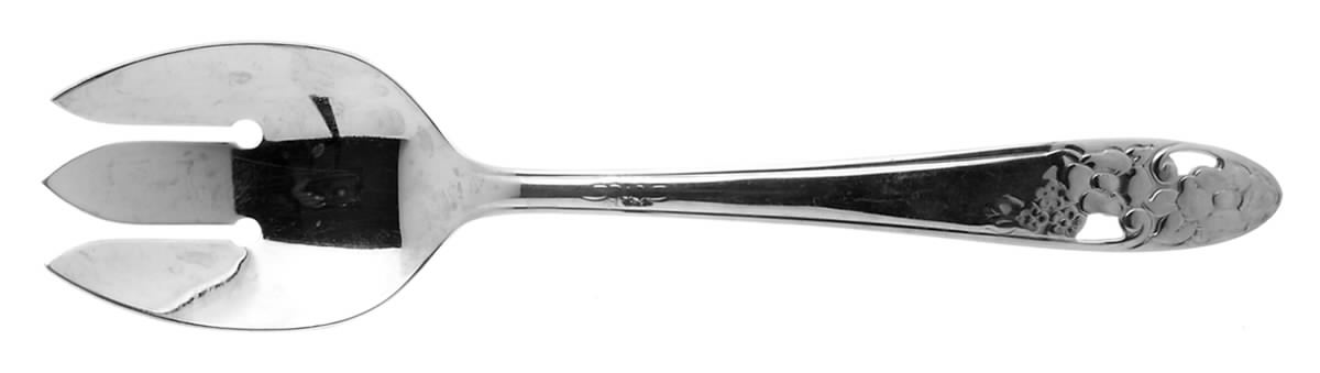 Maytime (Stainless) Small Solid Cold Meat Serving Fork by Saladmaster-1