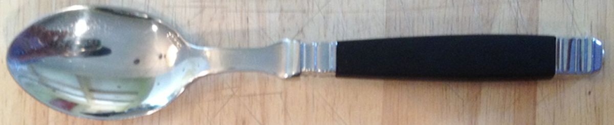 Chambord-Black (Stainless) Place/Oval Soup Spoon by SCOF (France)-1
