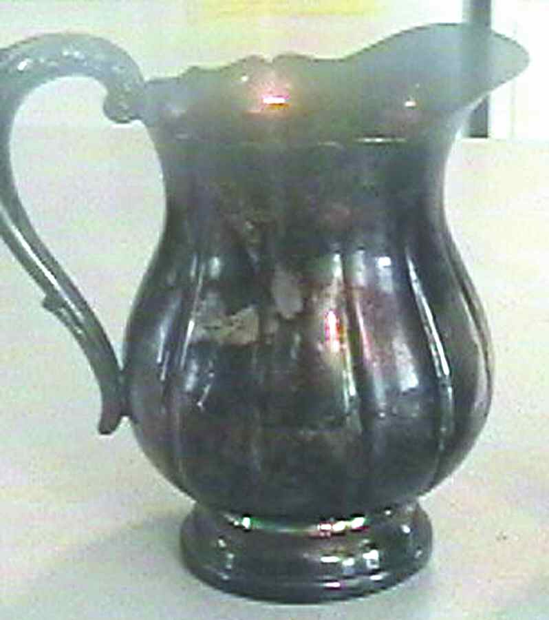 Jack Shepard (Silverplate, Hollowware) Small Plated Water Pitcher by Sheridan Silver Co-1