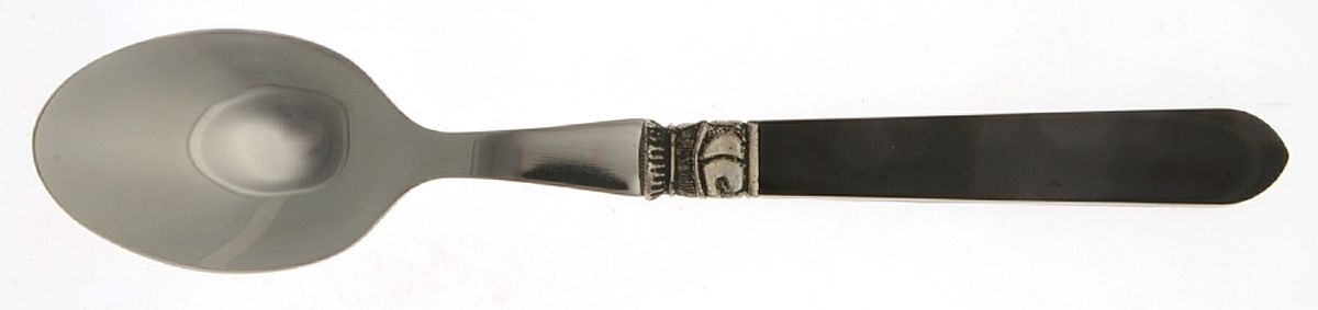 Cannes-Black (Stainless) Hollow Handle Place/Oval Spoon by Sabatier-1