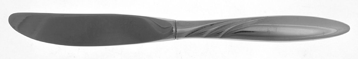 Solitude Modern Hollow Butter Spreader (Stainless) by Stonegate-1