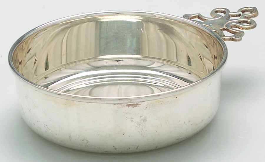 2 (Sterling, Hollowware) Sterling Porringer by Schroth Silver-1