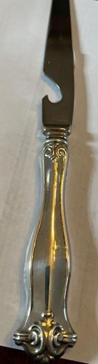 SVF1 (Sterling) Hollow Handle Bar Knife by Silvercraft Co-Sheffield-1