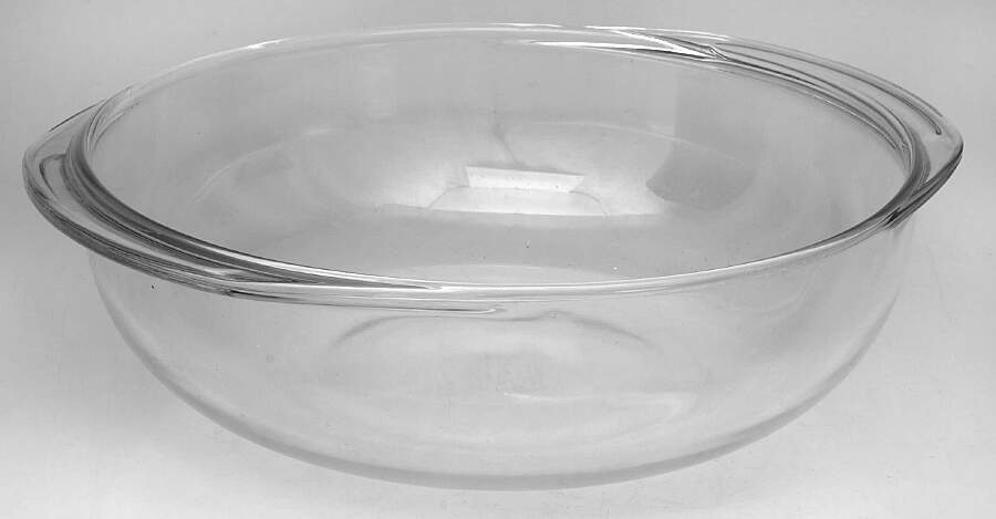 457E (Silverplate, Hollowware) Round Glass Casserole Liner by Sheridan Silver Co-1