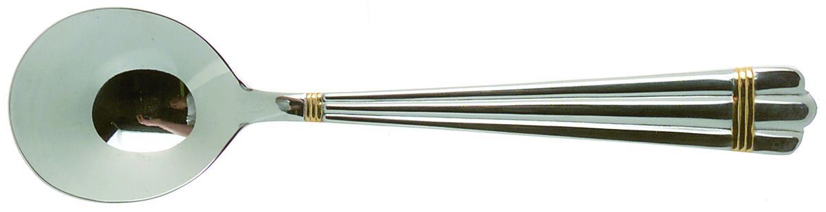 SMD5 (Stainless) Round Bowl Soup Spoon (Gumbo) by Carl John Schmidt-1