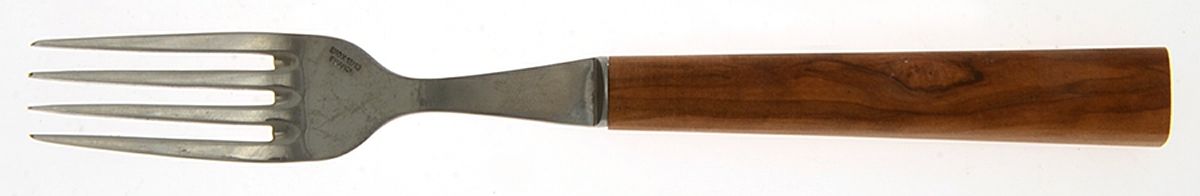 Olivewood (Stainless) Individual Salad Fork by Simon Pearce-1