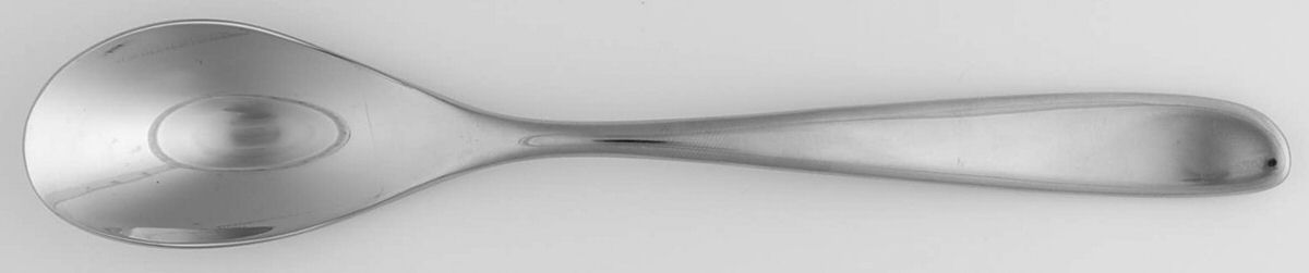 Olive-Hazel (Mirror, Stainless) Place/Oval Soup Spoon by Studio William-1