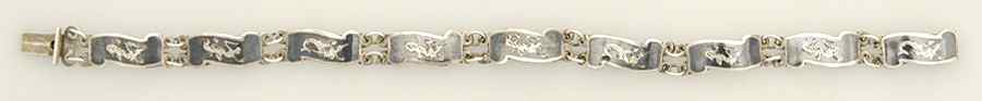 Siam Sterling Hollowware Sterling Bracelet by Siam Silver-1