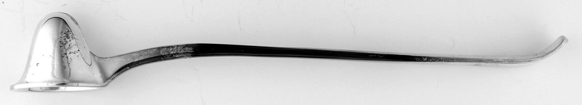 Georgian (Silverplate) Solid Flat Handled Candle Snuffer by Silver Guild-1