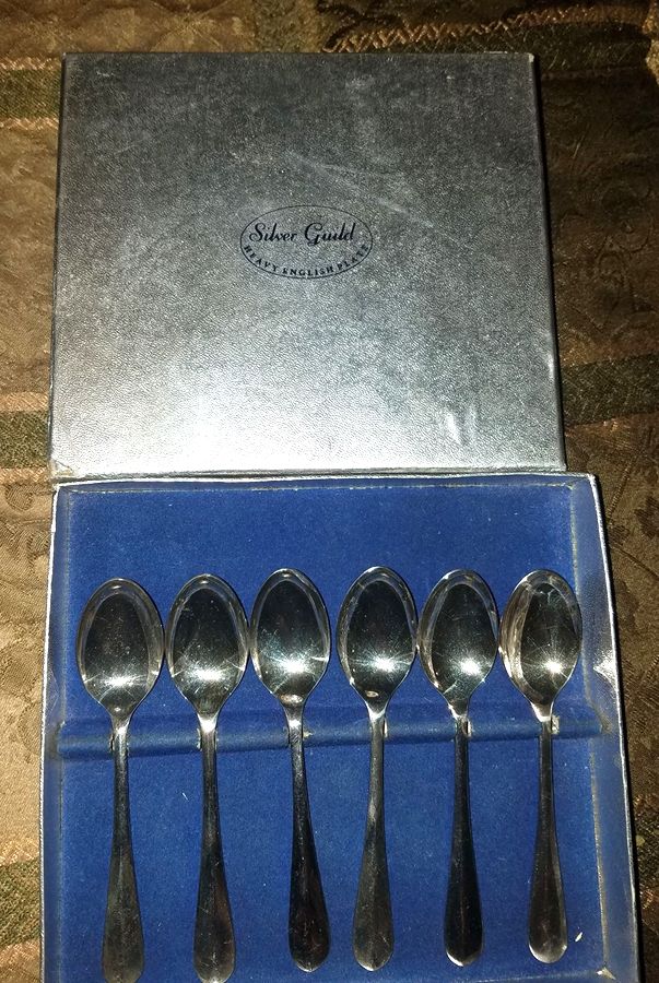 Georgian (Silverplate) Teaspoon by Silver Guild-1