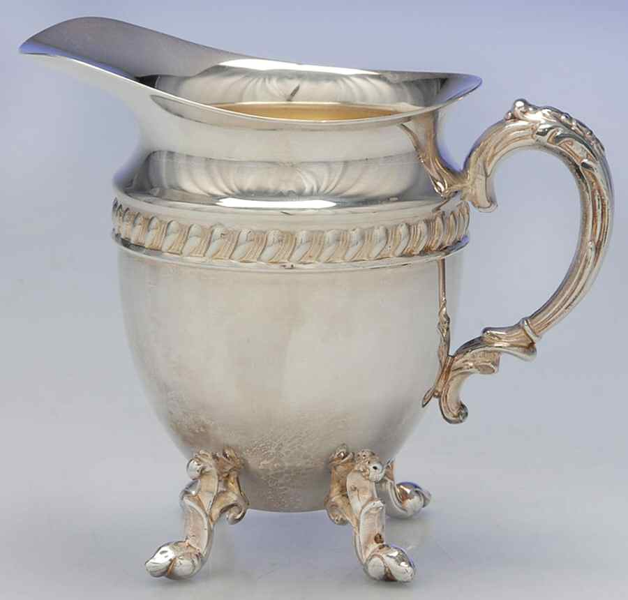 SDN19 (Silverplate, Hollowware) Creamer by Sheridan Silver Co-1