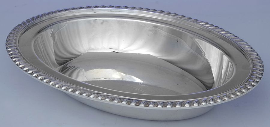 552 (Silverplate, Hollowware) Double Vegetable Bowl-No Lid by Sheffield Silver Co (USA)-1