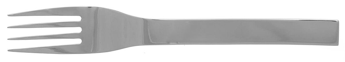 Aria (Stainless) Medium Solid Cold Meat Serving Fork by Sasaki-1