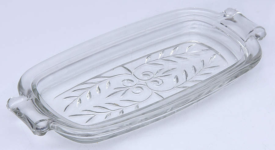 Silverplate Hollowware Metal Lid for Glass Base Butter by Saben Silversmith-1