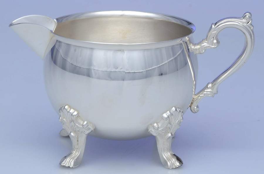 SDN22 (Silverplate, Hollowware) Creamer by Sheridan Silver Co-1