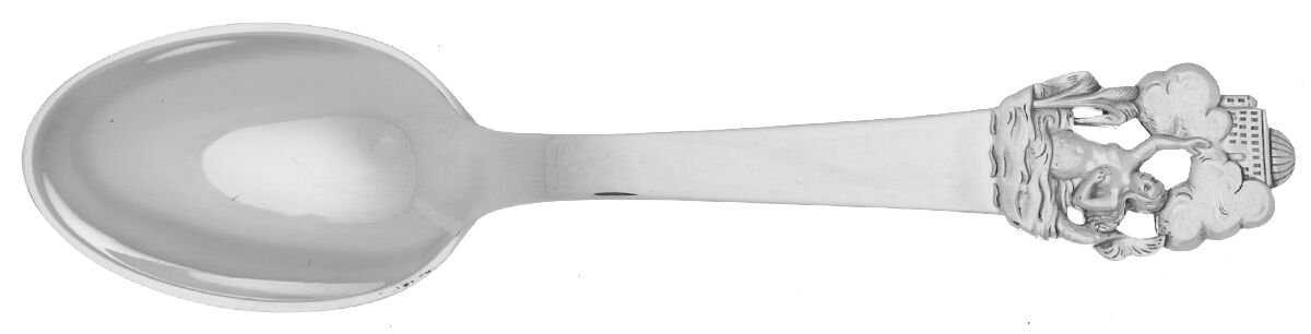 Hans Christian Anderson (Sterling) Youth Spoon by Broderne W & S Sorensen-1