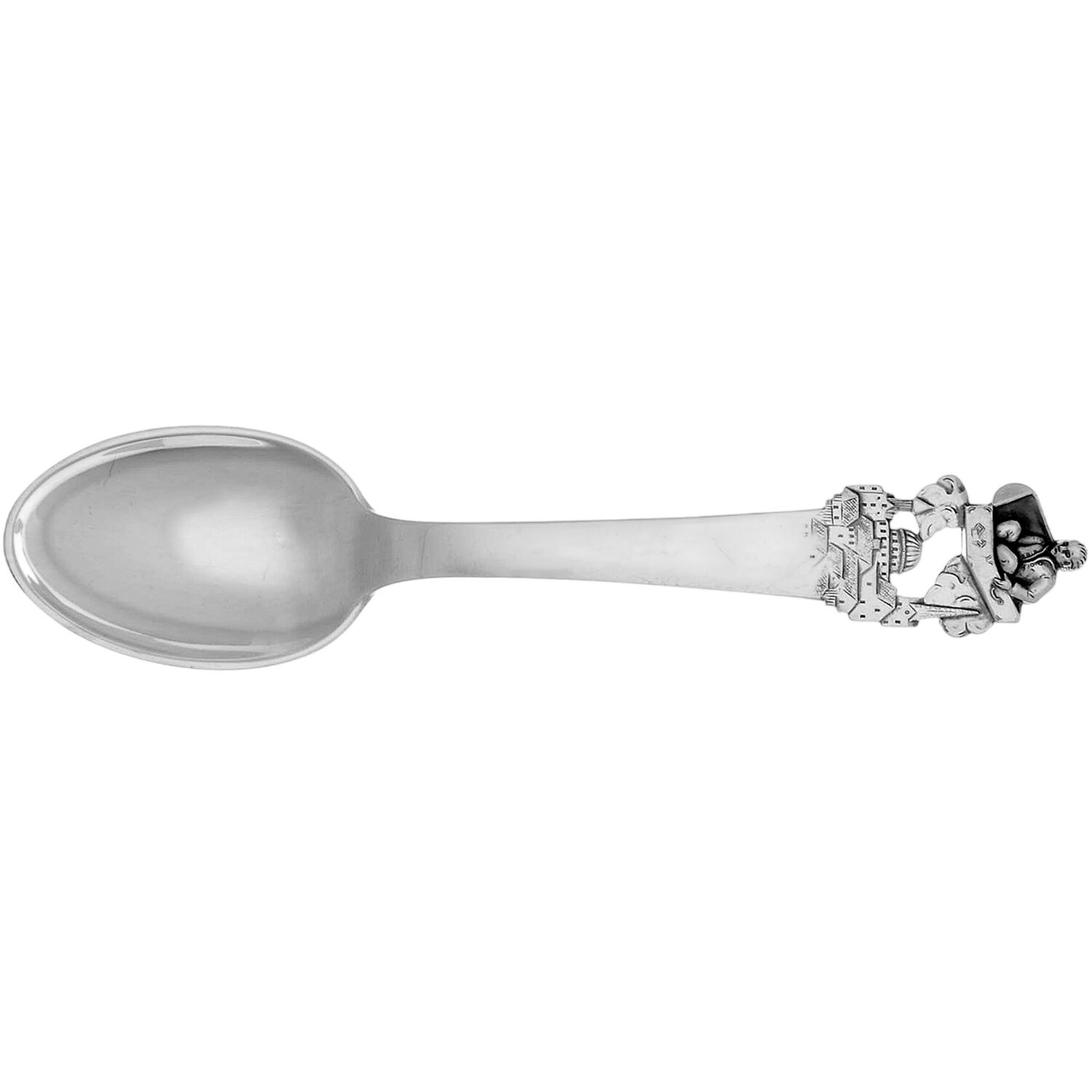 Hans Christian Anderson (Sterling) Youth Spoon by Broderne W & S Sorensen-1