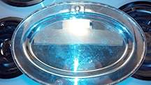 28 (Silverplate, Hollowware) 15" Oval Tray by Sheffield Silver Co (USA)-1