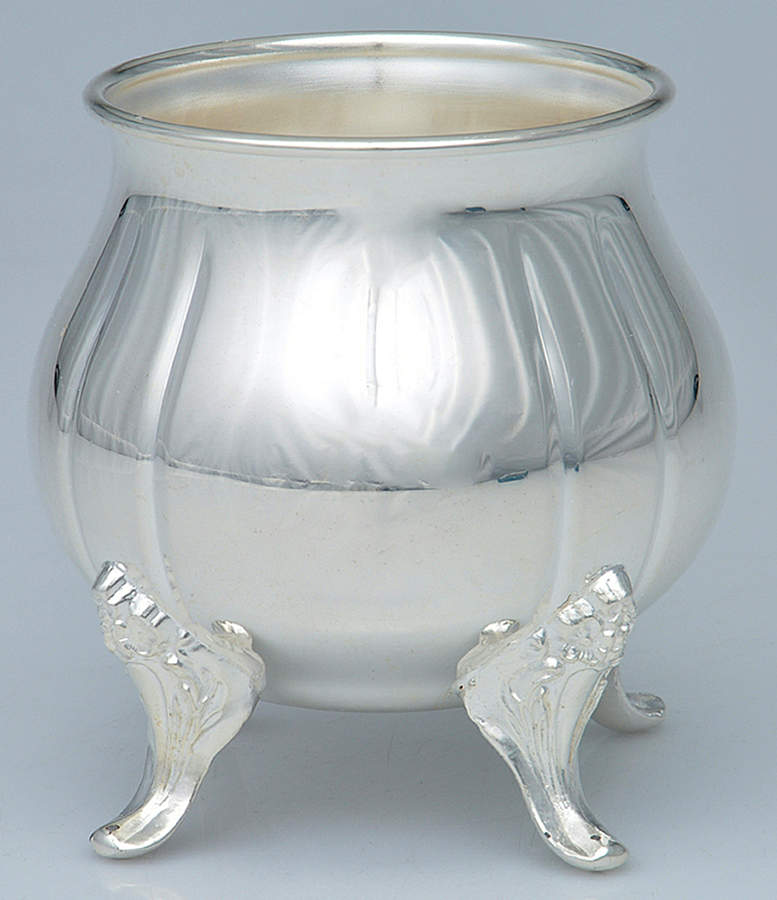 Fluted (Silverplate, Hollowware) Waste Bowl by Sheridan Silver Co-1