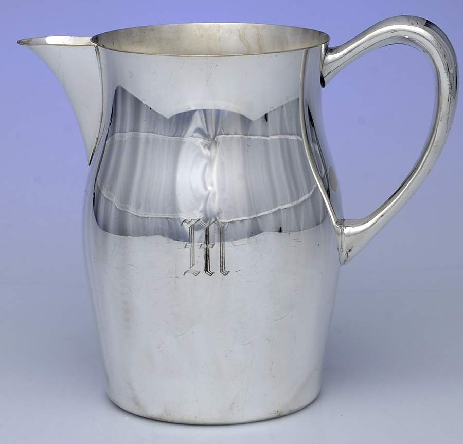 Paul Revere (Silverplate, Hollowware) 48 Oz Pitcher by Sheridan Silver Co-1