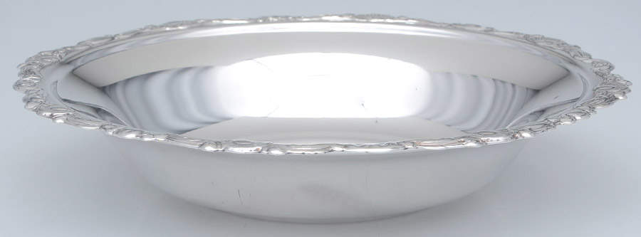 English Scroll (Silverplate, Hollowware) 7" Bon Bon Bowl by Sheridan Silver Co-1